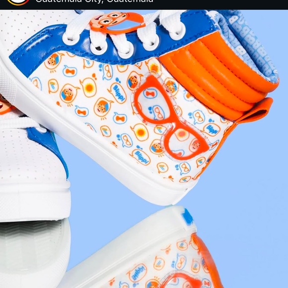 Blippi Toddler Boys High Top Sneakers - Picture 4 of 6